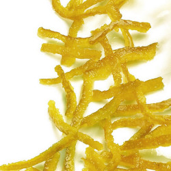 PIEL DE LIMÓN CONFITADA EN VIRUTAS CUBO 1/1250gr.